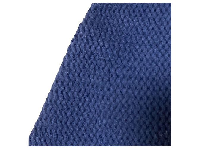 Autre Marque Strickpullover mit Anker-Motiv N°21 Blau Marineblau - Ansicht 10
