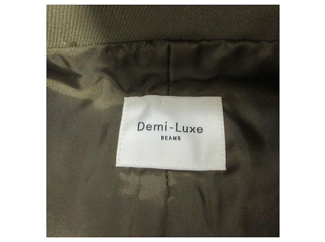 Autre Marque Abrigo de Lana Demi-Luxe BEAMS Castaño - vista 3