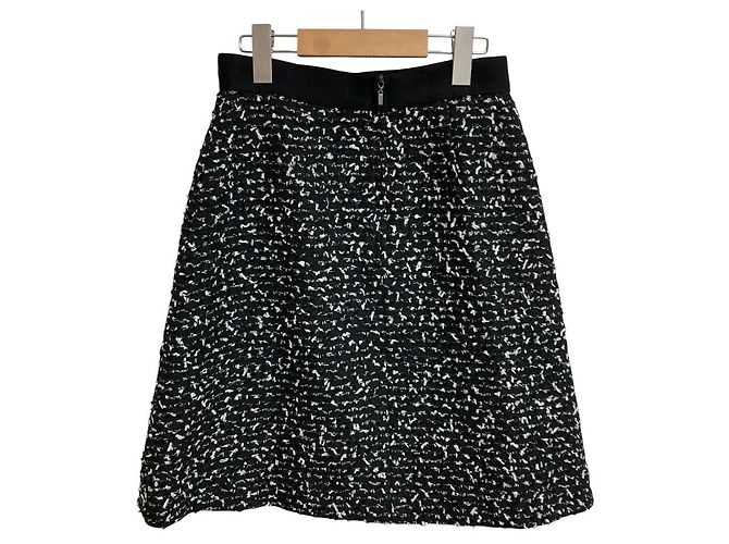 Autre Marque Falda de Tweed FOXEY Grace Negro - vista 2