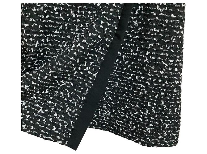 Autre Marque Falda de Tweed FOXEY Grace Negro - vista 3