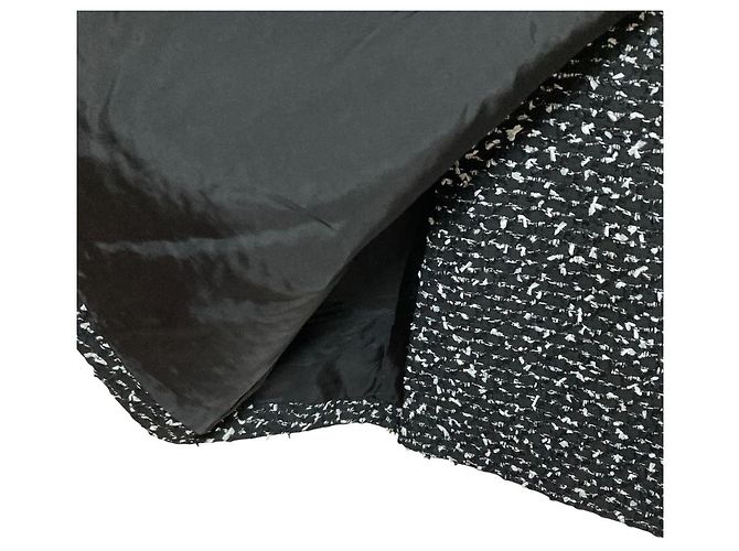 Autre Marque Falda de Tweed FOXEY Grace Negro - vista 4