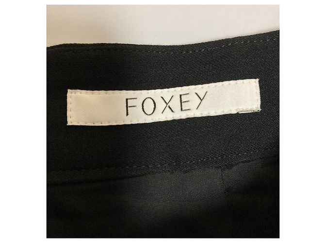 Autre Marque Falda de Tweed FOXEY Grace Negro - vista 5