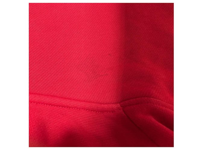 Autre Marque Baumwoll-Sweatshirt mit Patou-Logo-Print Rot - Ansicht 10