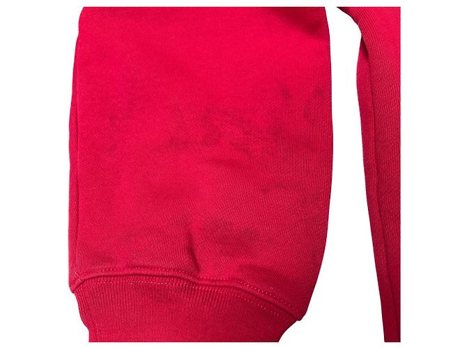 Autre Marque Baumwoll-Sweatshirt mit Patou-Logo-Print Rot - Ansicht 9