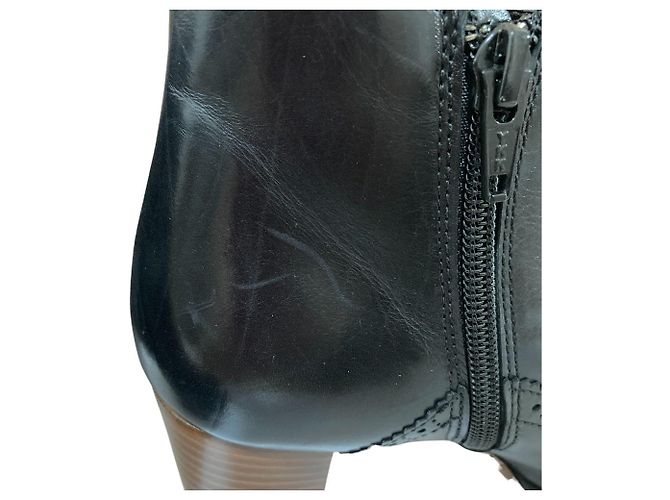 Autre Marque Lederkurze Stiefel Ford Mills Schwarz - Ansicht 10
