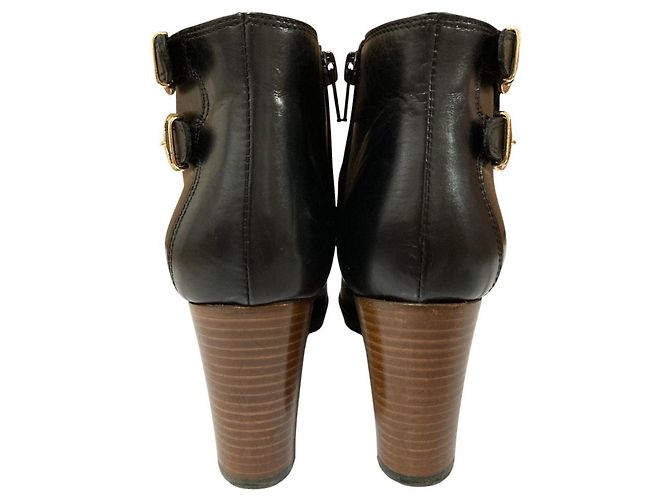 Autre Marque Lederkurze Stiefel Ford Mills Schwarz - Ansicht 11
