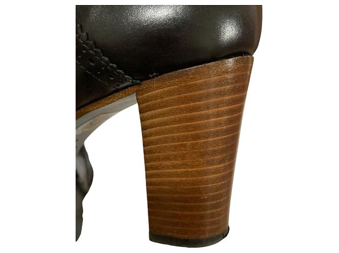 Autre Marque Lederkurze Stiefel Ford Mills Schwarz - Ansicht 12