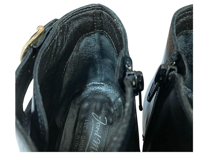 Autre Marque Lederkurze Stiefel Ford Mills Schwarz - Ansicht 15