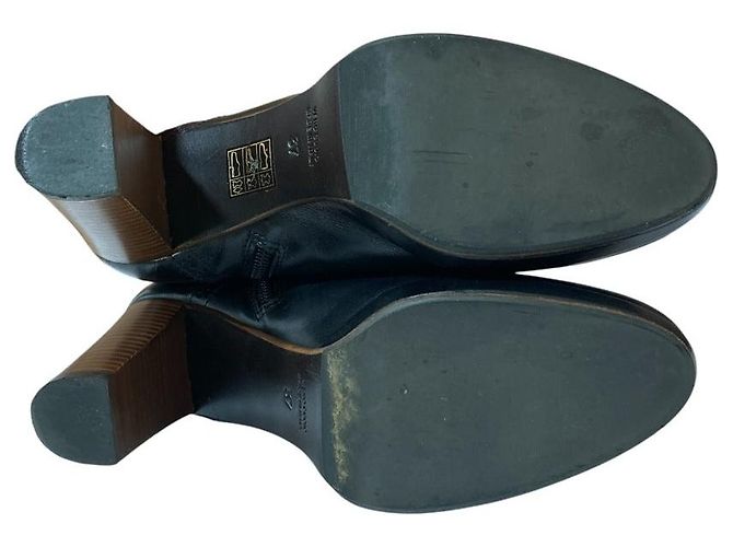 Autre Marque Lederkurze Stiefel Ford Mills Schwarz - Ansicht 18
