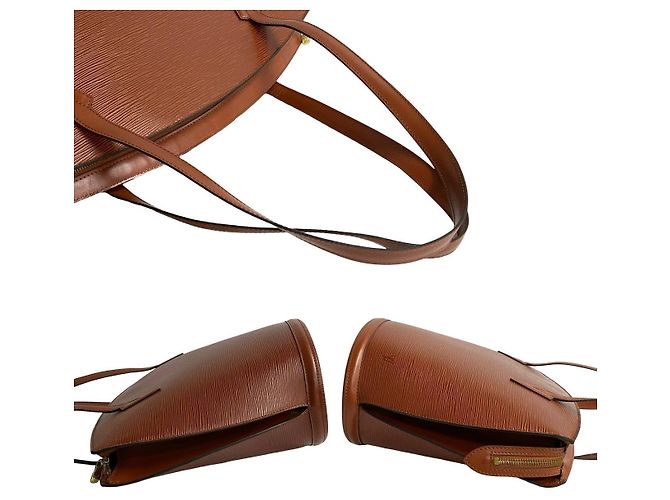 Louis Vuitton Saint Jacques Epi-Leder Tote Bag Braun - Ansicht 6