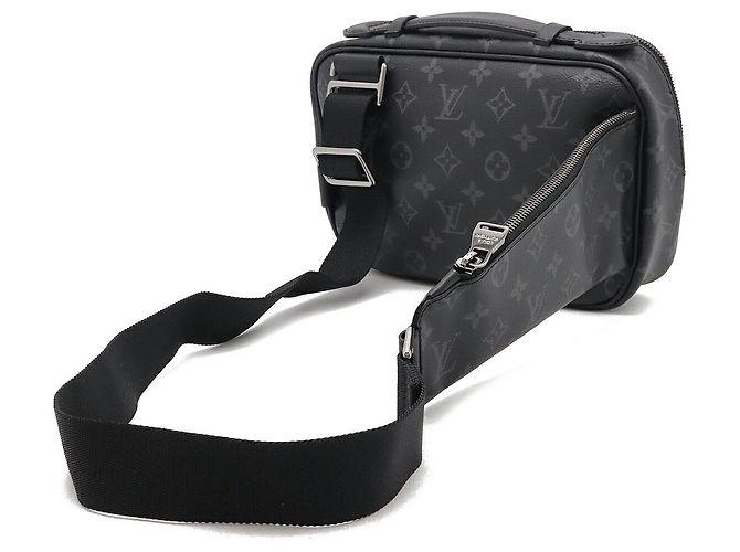 Riñonera Monogram Eclipse de Louis Vuitton Negro Gris - vista 2