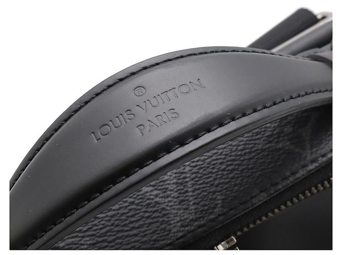 Riñonera Monogram Eclipse de Louis Vuitton Negro Gris - vista 5