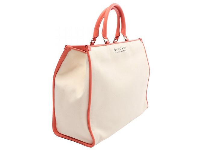 Bulgari Borsa tote 2 in 1 in tela e pelle Serpenti di Bvlgari - vista 2