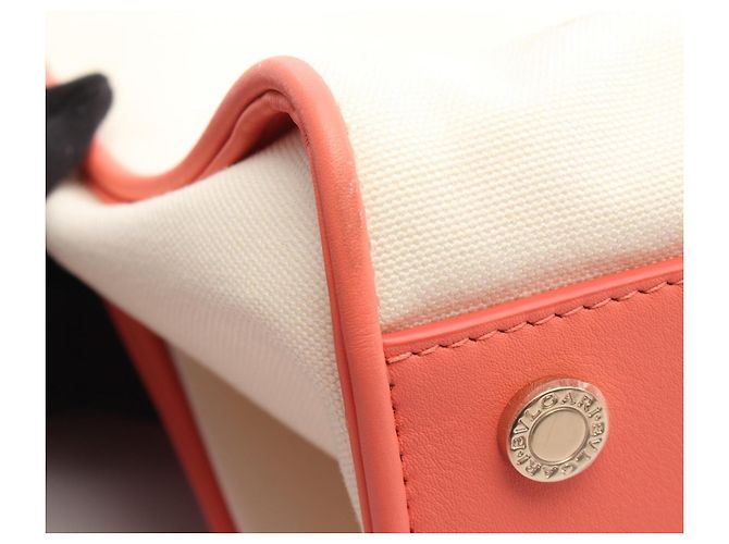 Bulgari Borsa tote 2 in 1 in tela e pelle Serpenti di Bvlgari - vista 6