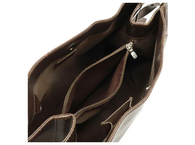 Borsa a Spalla Mandara MM Epi di Louis Vuitton Marrone - vista 5