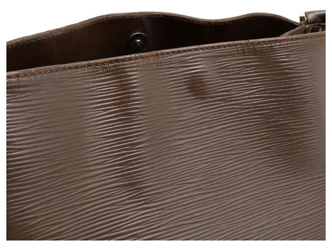 Borsa a Spalla Mandara MM Epi di Louis Vuitton Marrone - vista 7