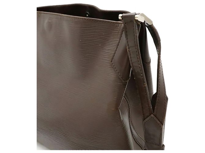 Borsa a Spalla Mandara MM Epi di Louis Vuitton Marrone - vista 9