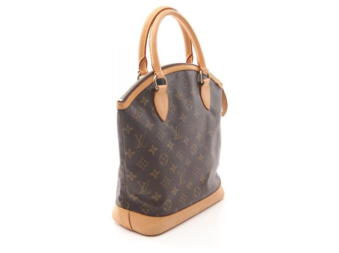 Louis Vuitton Monogram Lockit Game On Handtasche Braun - Ansicht 2