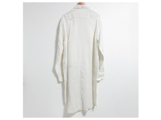 Vestido camisa de manga larga en mezcla de seda Jil Sander - vista 2