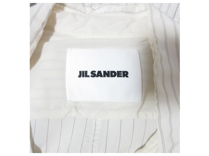 Vestido camisa de manga larga en mezcla de seda Jil Sander - vista 7