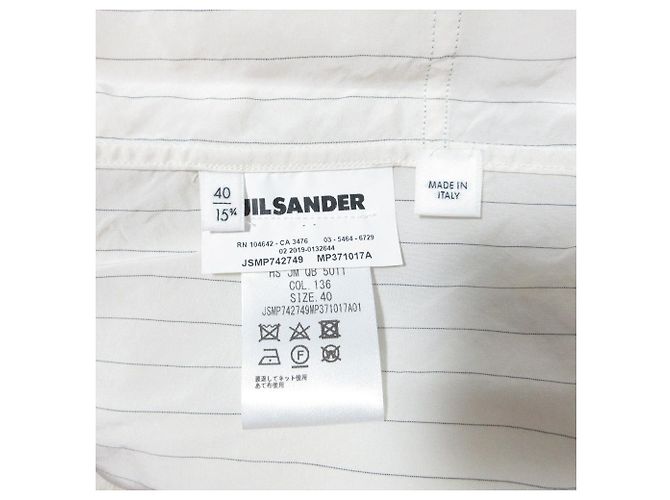Vestido camisa de manga larga en mezcla de seda Jil Sander - vista 8