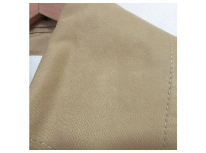 Autre Marque Trench de Gabardina de Algodón Seco 1er Arrondissement Beige - vista 12