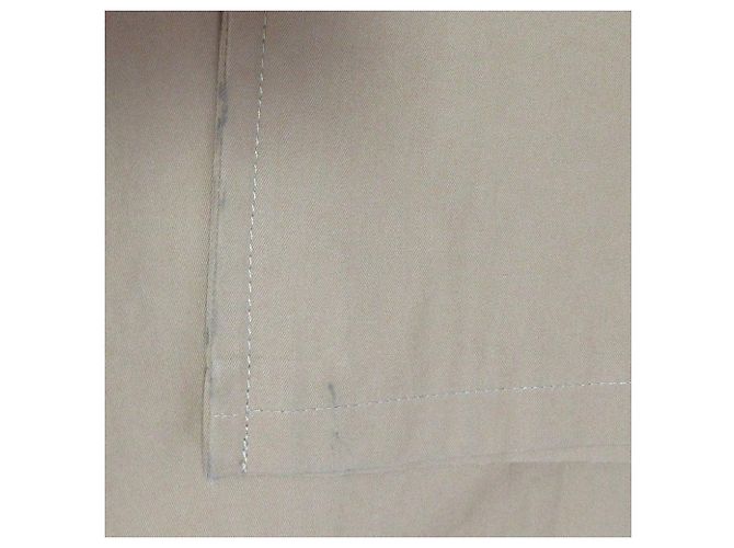 Autre Marque Trench de Gabardina de Algodón Seco 1er Arrondissement Beige - vista 16