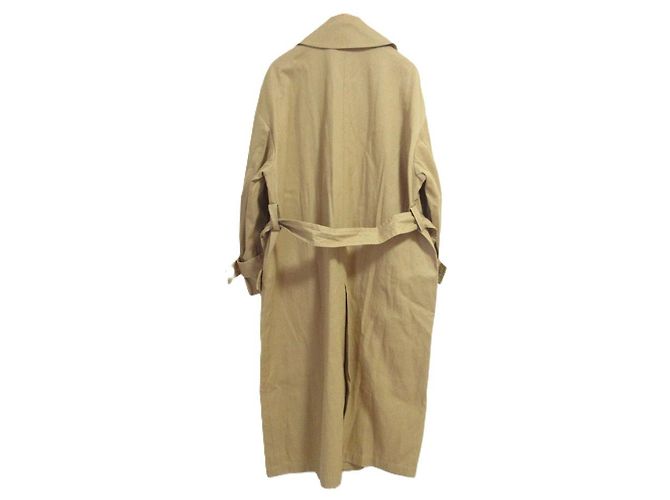 Autre Marque Trench de Gabardina de Algodón Seco 1er Arrondissement Beige - vista 2