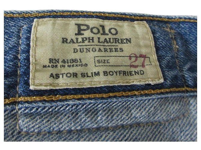 Pantalones de denim Polo Ralph Lauren Azul - vista 3