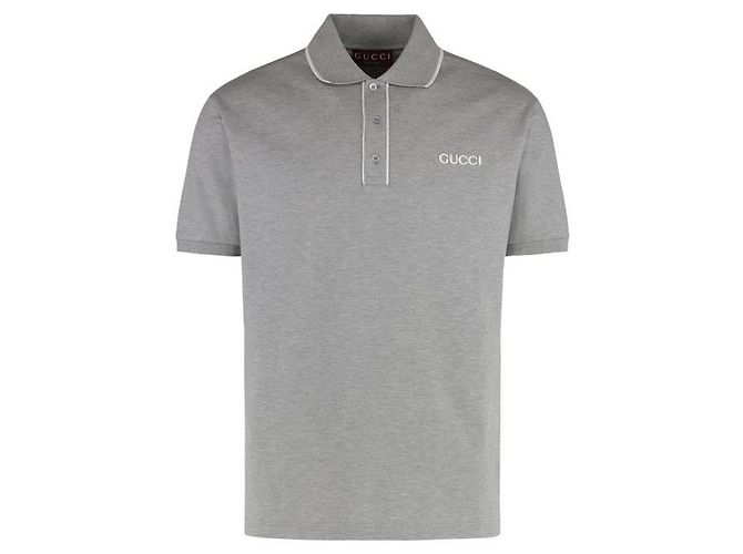 Gucci Polo aus Baumwoll-Piqué - Ansicht 4