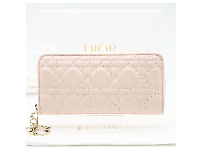 Cartera Voyageur Lady Dior de Christian Dior Rosa - vista 2