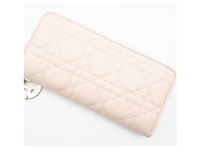 Cartera Voyageur Lady Dior de Christian Dior Rosa - vista 3