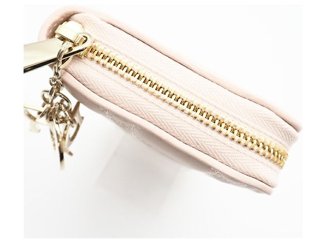 Cartera Voyageur Lady Dior de Christian Dior Rosa - vista 8