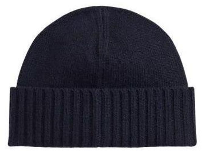 Ralph Lauren Flag Intarsia Wool Blend Beanie Blue - view 5