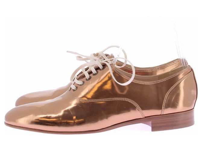 Christian Louboutin Derbies bronzo - vista 3