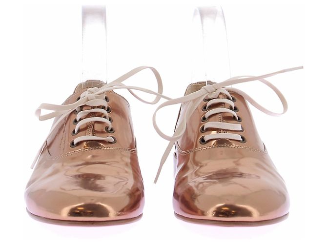 Christian Louboutin Derbies bronzo - vista 4