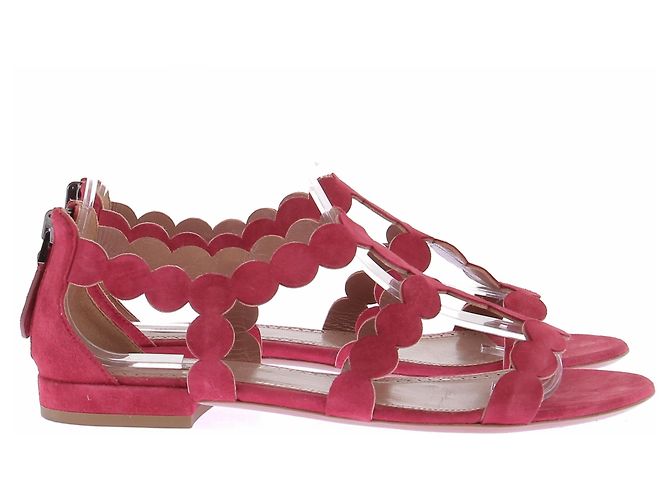 Alaïa Sandali aperti rossi Rosso - vista 2