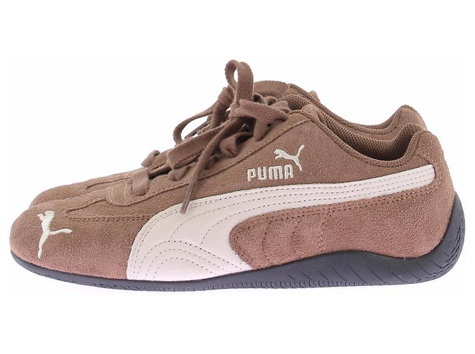 Puma Basket "Speedcat" marron en daim - view 3