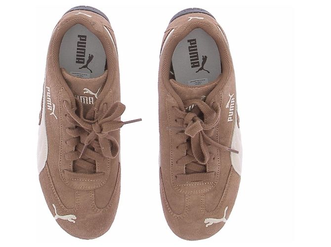 Puma Basket "Speedcat" marron en daim - view 6