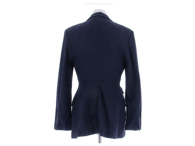 Jacquemus Blazer "La Riviera" blu navy slim - vista 2