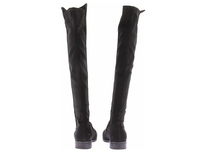 Stuart Weitzman Botas altas negras de ante Negro - vista 5