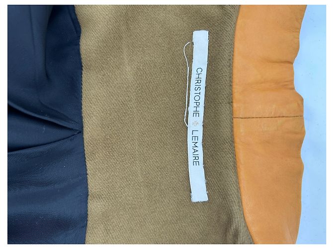 Autre Marque CHRISTOPHE LEMAIRE Khaki Wool Jacket - view 6