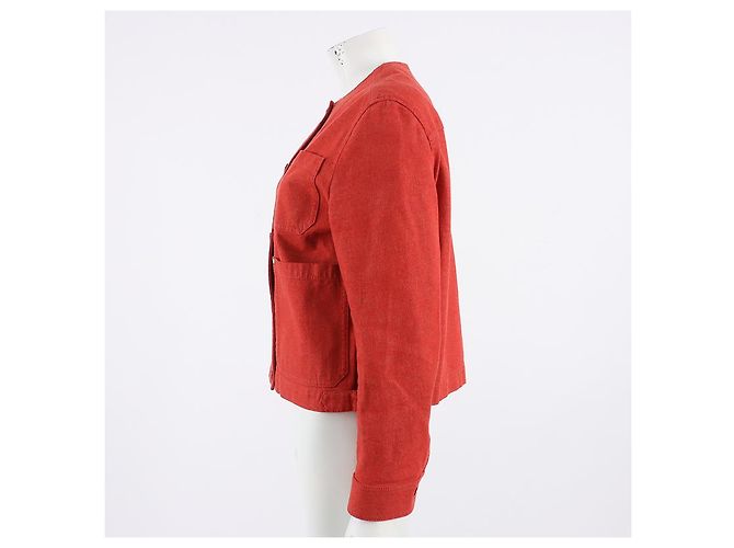 Hermès Jacke Rot - Ansicht 2