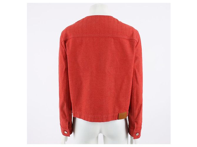 Hermès Jacke Rot - Ansicht 3