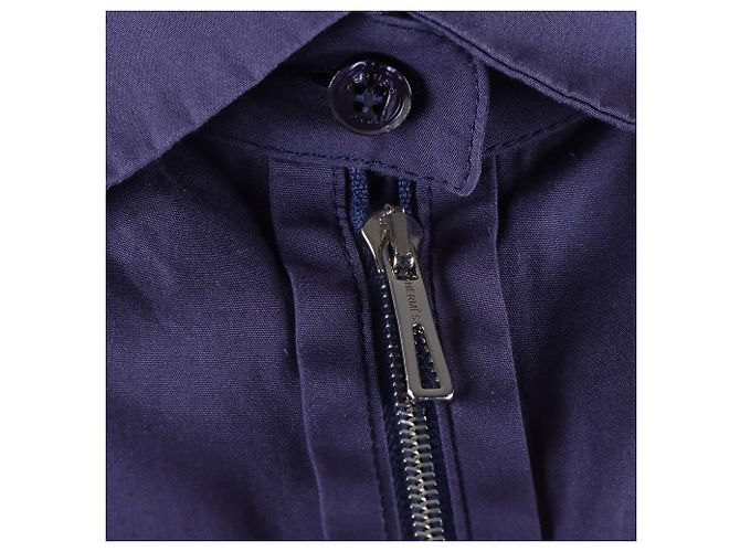 Hermès Windbreaker-Jacke Blau - Ansicht 4