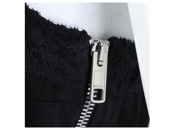 Vestido de encaje sin mangas de seda Gucci - vista 4