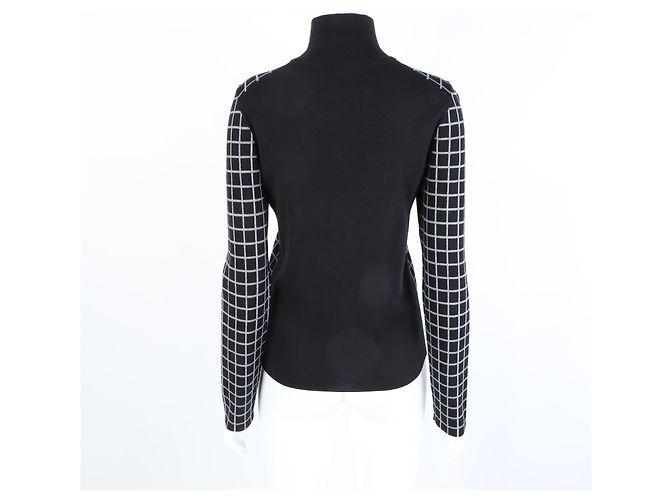 Suéter de punto de manga larga Hermès Negro - vista 3