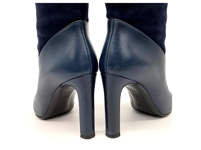 Hermès Botas altas Hermes Azul - vista 3