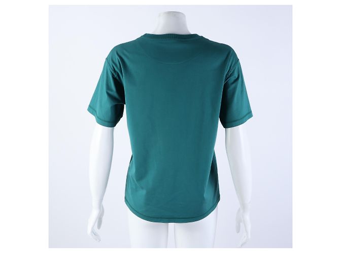 Hermès Manga corta Verde - vista 3