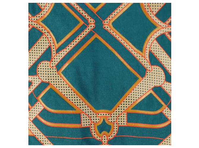 Hermès Manga corta Verde - vista 4